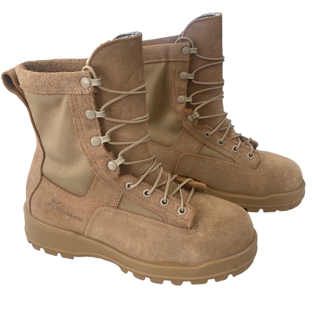 Wellco Suede Steel Toe Army Military Boots